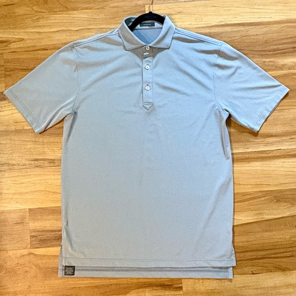NWOT, Turtleson Golf‎ Polo Shirt, Light Slate Blue, Size L